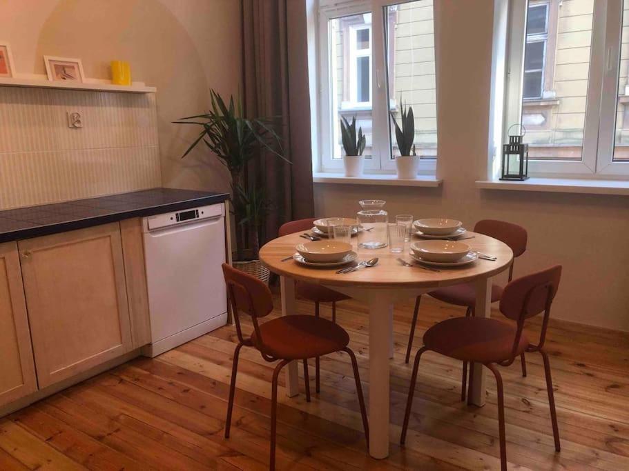 Ferienwohnung Zachod Slonca Nad Wisla Krakau Exterior foto