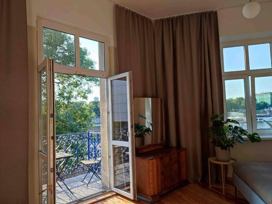 Ferienwohnung Zachod Slonca Nad Wisla Krakau Exterior foto
